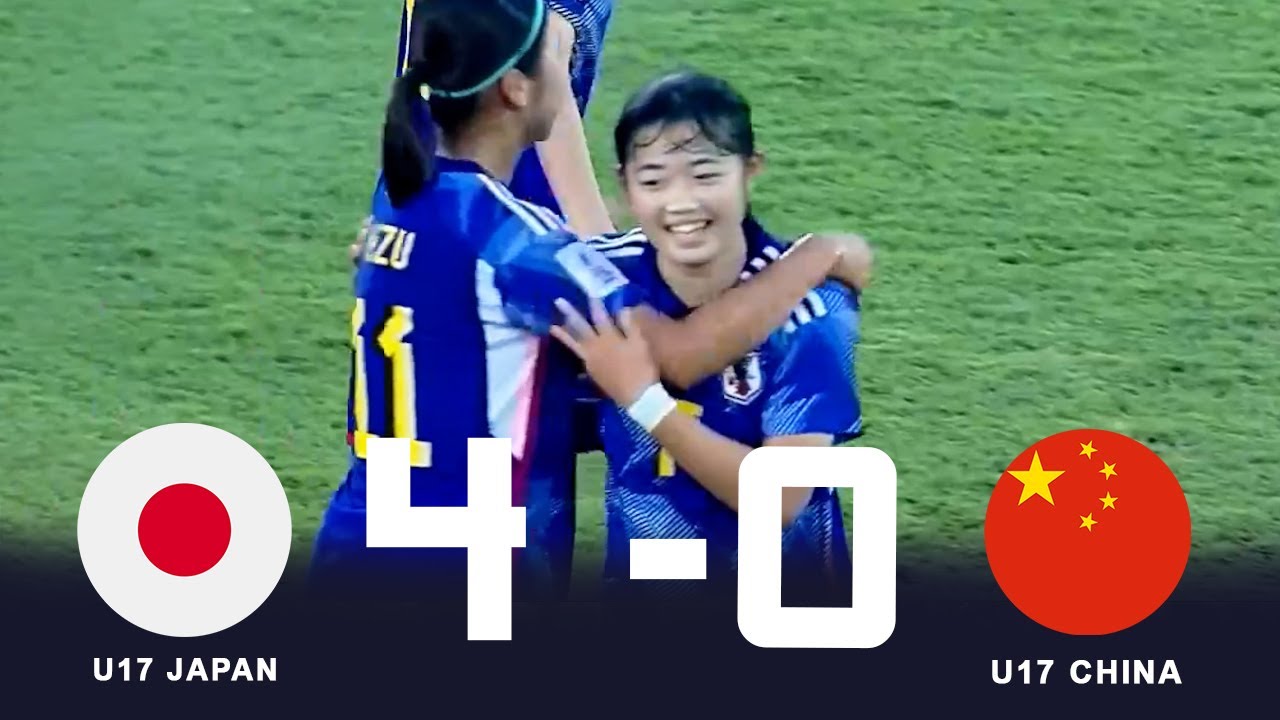 U-17なでしこジャパンが4ゴールで中国撃破【U-17女子アジアカップ】