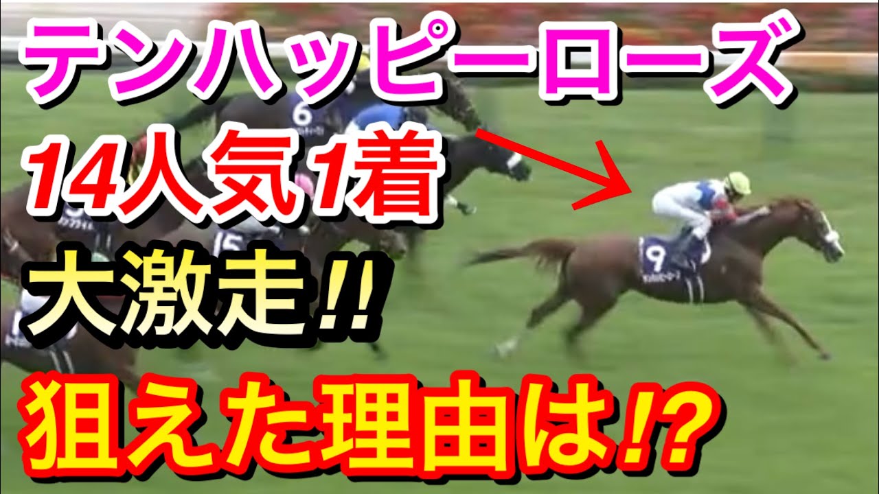 【ヴィクトリアマイル2024】テンハッピーローズ(14人気)が1着爆走！狙えた理由は何なのか！？【競馬の反応集】