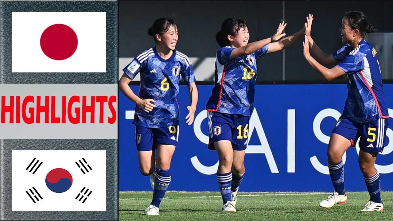 日本 vs 韓国 ハイライト | AFC U17 女子アジアカップ 2024 | 2024 年 5 月 16 日
