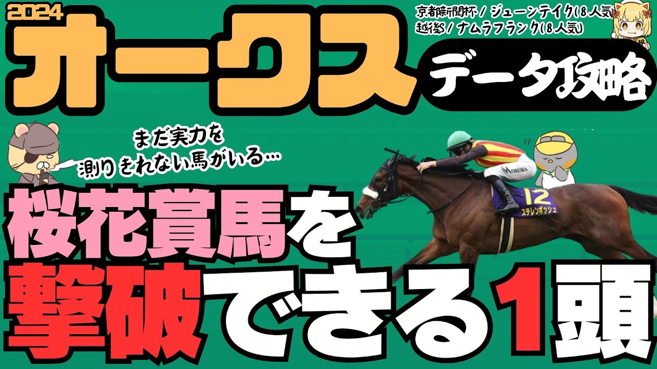 【オークス2024傾向・データ攻略】穴党が知りたいステレンボッシュを倒せる「影の実力馬」とは？（重大発表あり）【競馬予想】