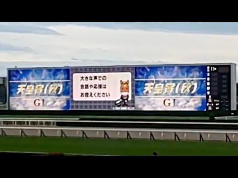 【もう絶対見られない光景】天皇賞・秋 2020年 5000人制限のガラガラG1【関東G1ファンファーレ】