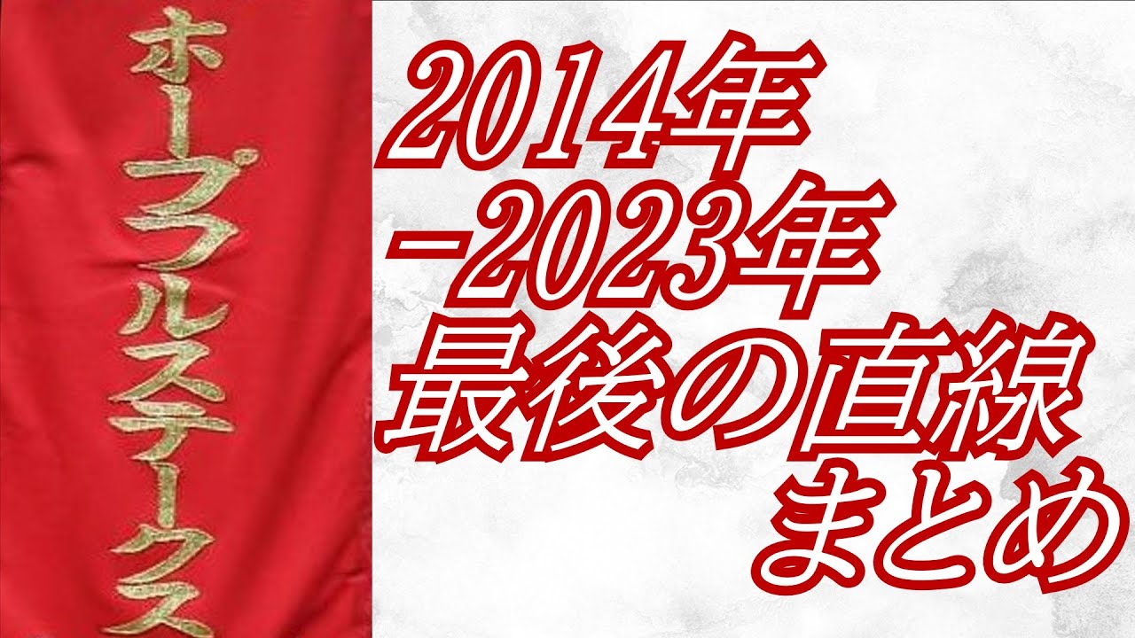 ホープフルステークス2014年～2023年 最後の直線まとめ