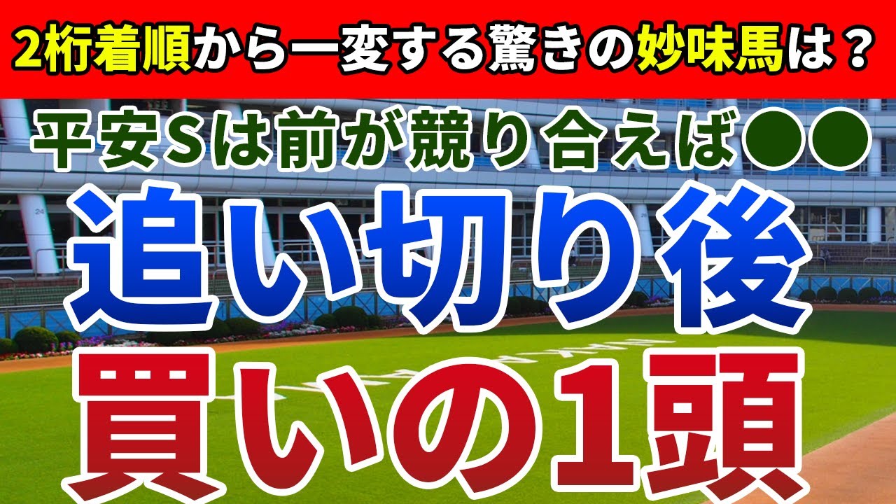 平安ステークス2024 追い切り後【買いの1頭】公開！展開と騎乗が噛み合えば激走する下地あり！この組み合わせとコースで狙える人気薄は？