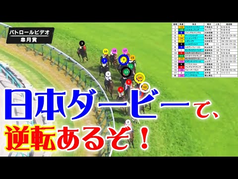 皐月賞2024をパトロールビデオで振り返ったら、日本ダービー2024が見えてきた！