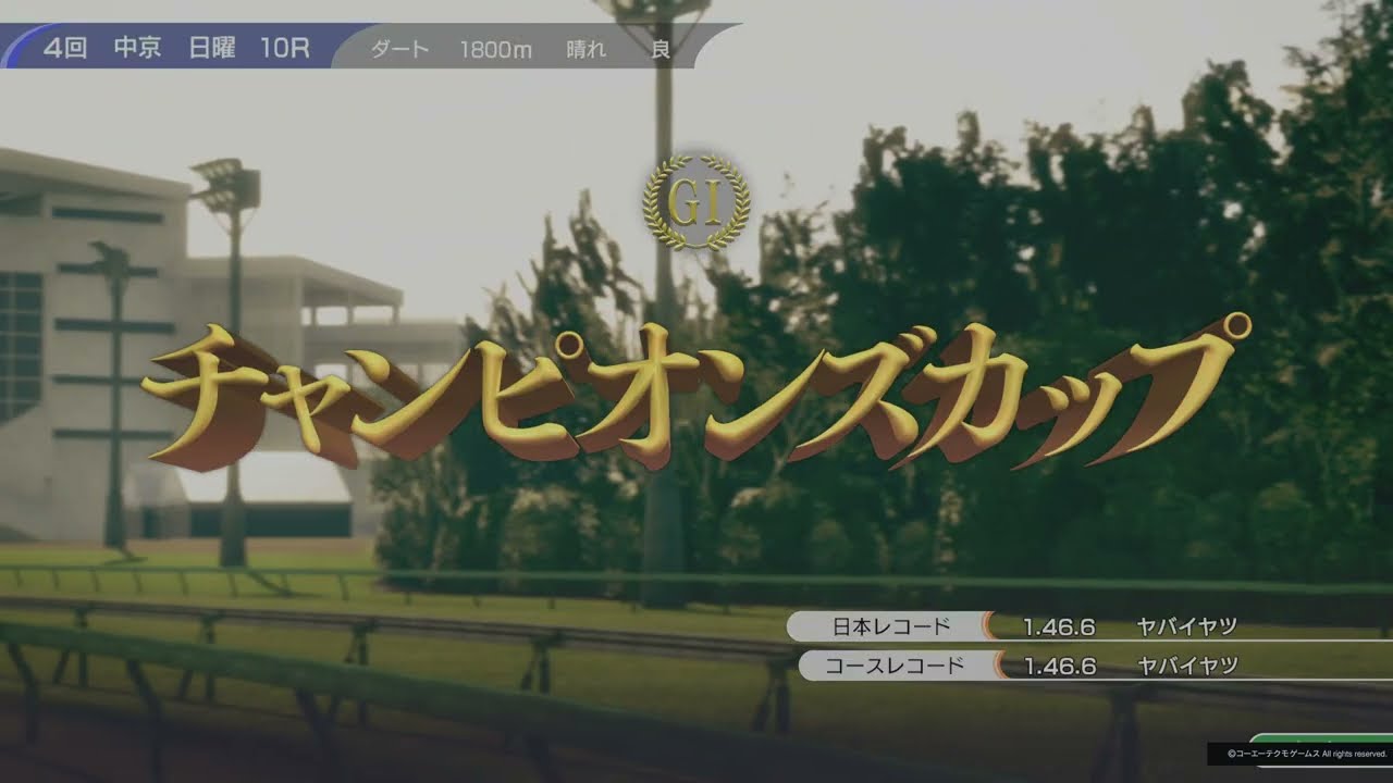 1985年 チャンピオンズカップ