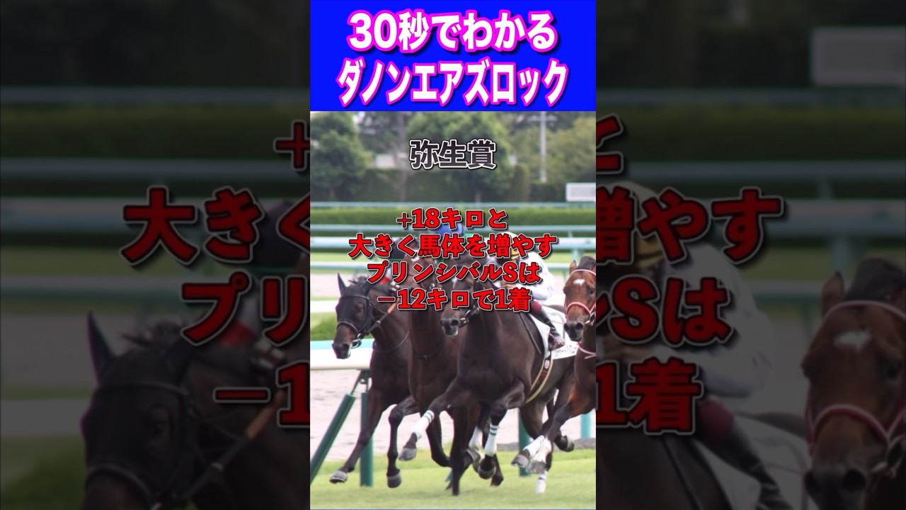 【日本ダービー2024】30秒でわかるダノンエアズロック