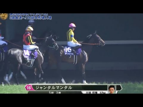 2024年 NHKマイルカップ (GI) 本馬場入場【ジャンタルマンタル】