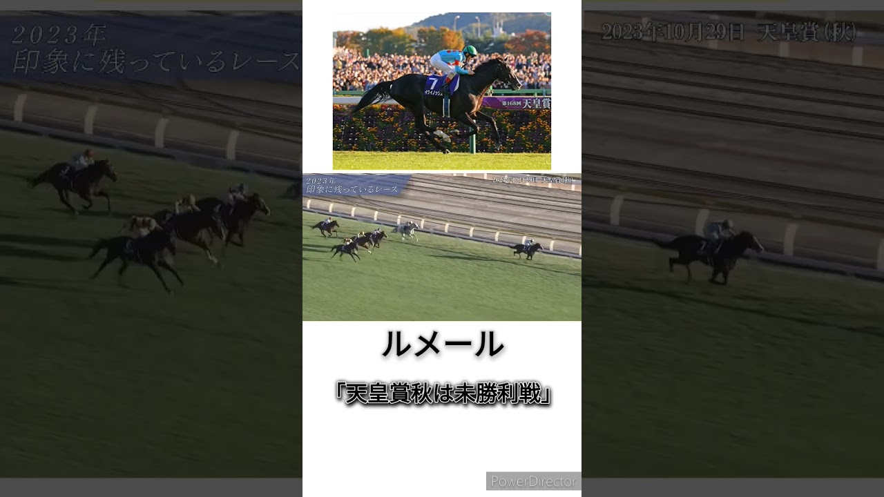 ルメール「23年の天皇賞秋はイクイノックスにとっては未勝利戦みたいなもの」　 #競馬