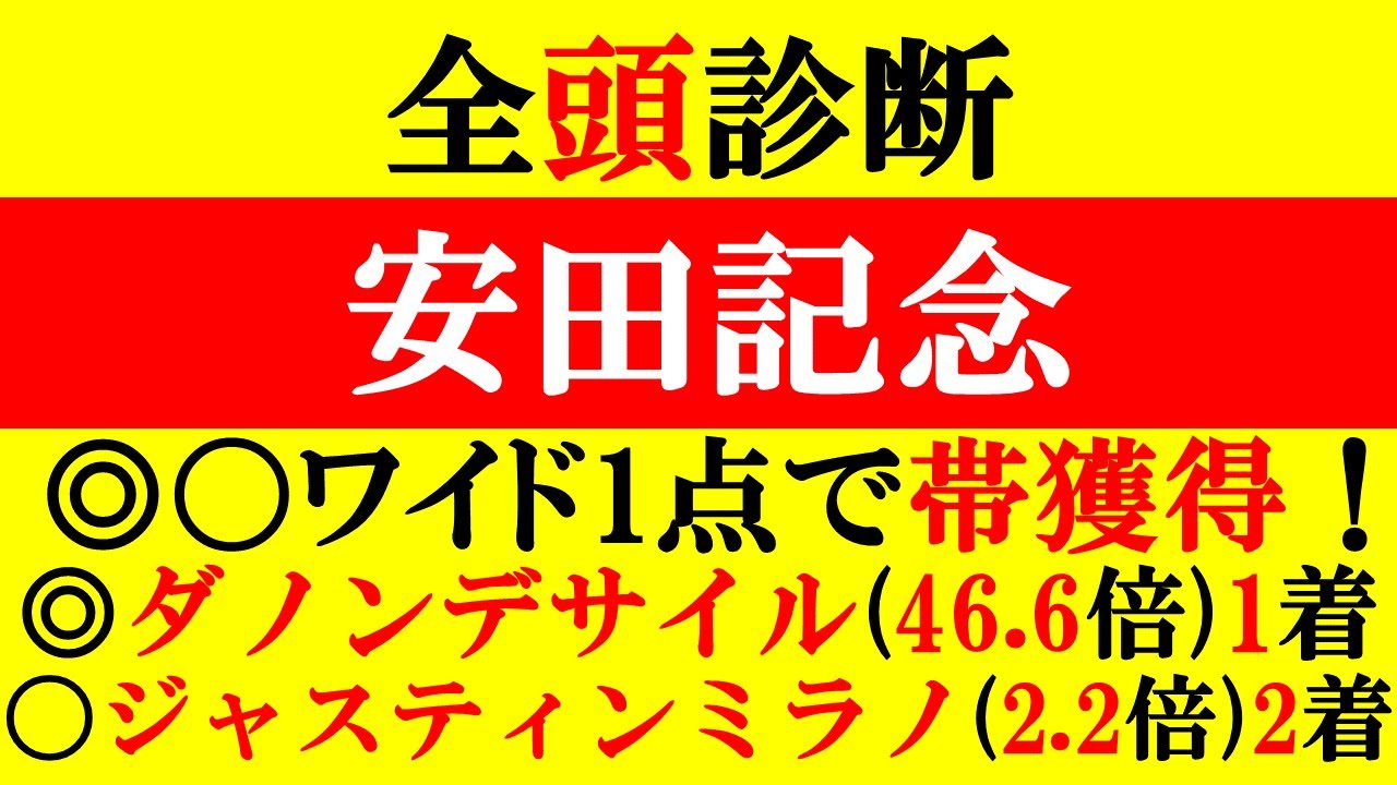 【安田記念 全頭診断 2024】10週連続S評価馬券内好走中！S評価ダノンデサイル1着・ジャスティンミラノ2着！今週のS評価は？
