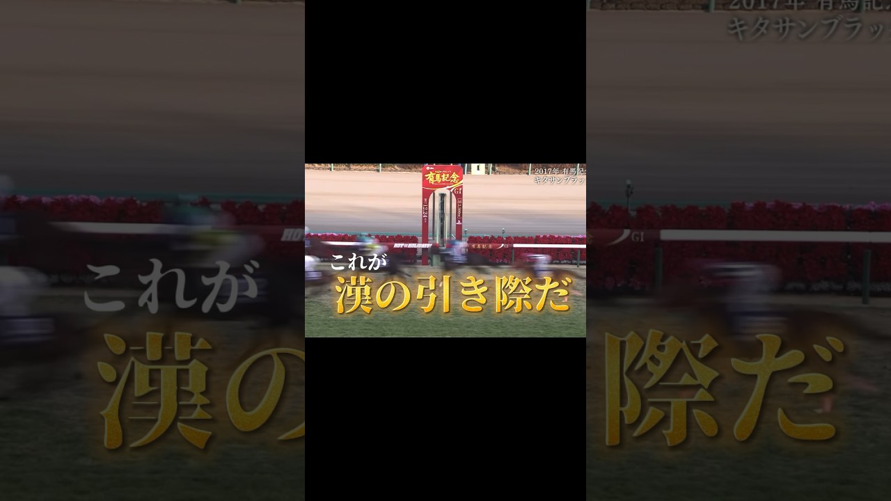 これが漢の引き際だ！ #競馬 #競馬予想 #有馬記念#キタサンブラック