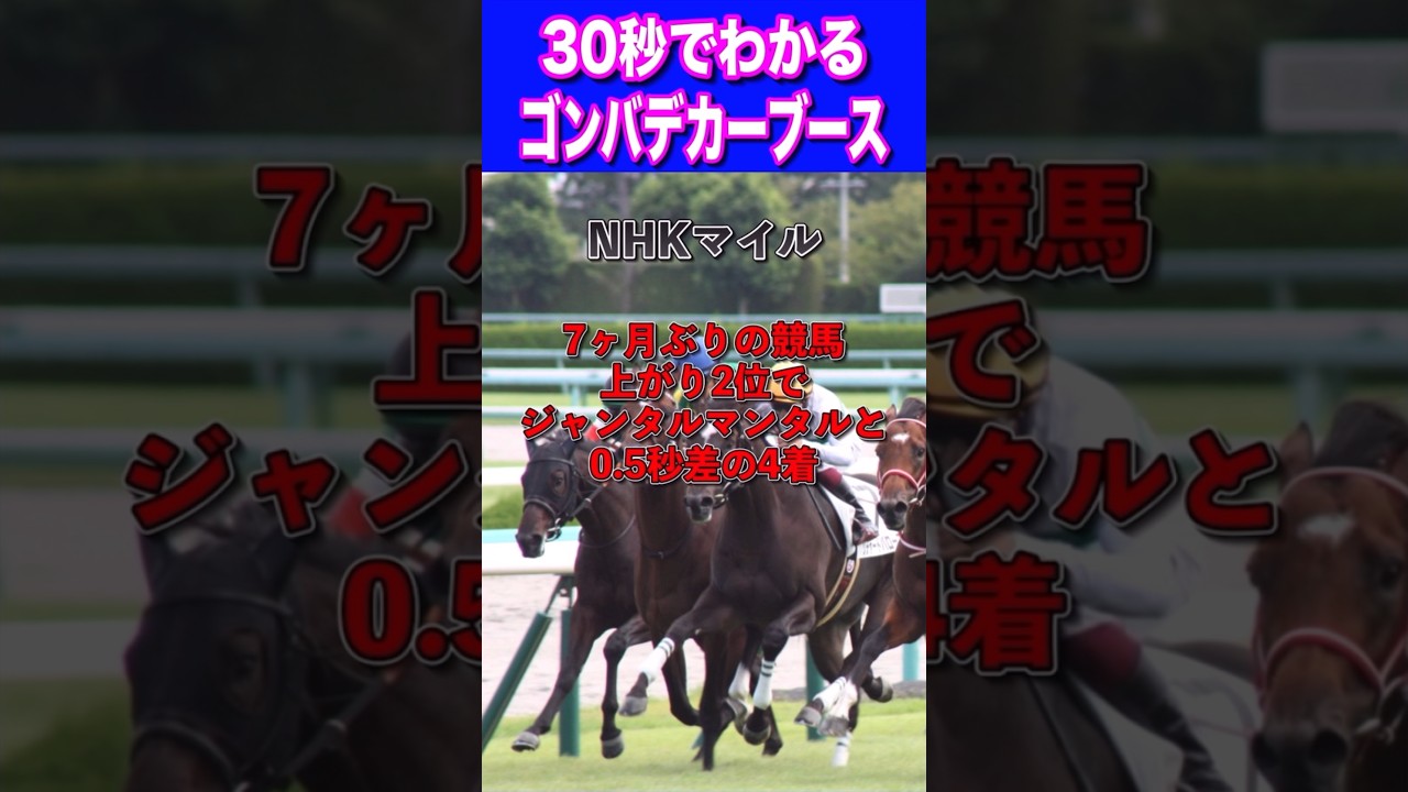 【日本ダービー2024】30秒でわかるゴンバデカーブース