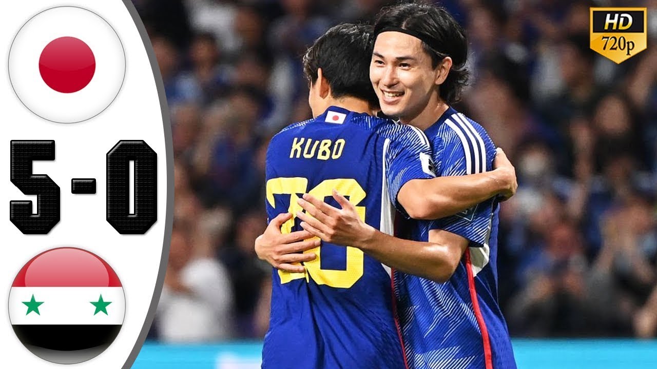 【ハイライト】🅵🆄🅻🅻日本 vs シリア 5-0 FIFAワールドカップアジア予選 2024 HD