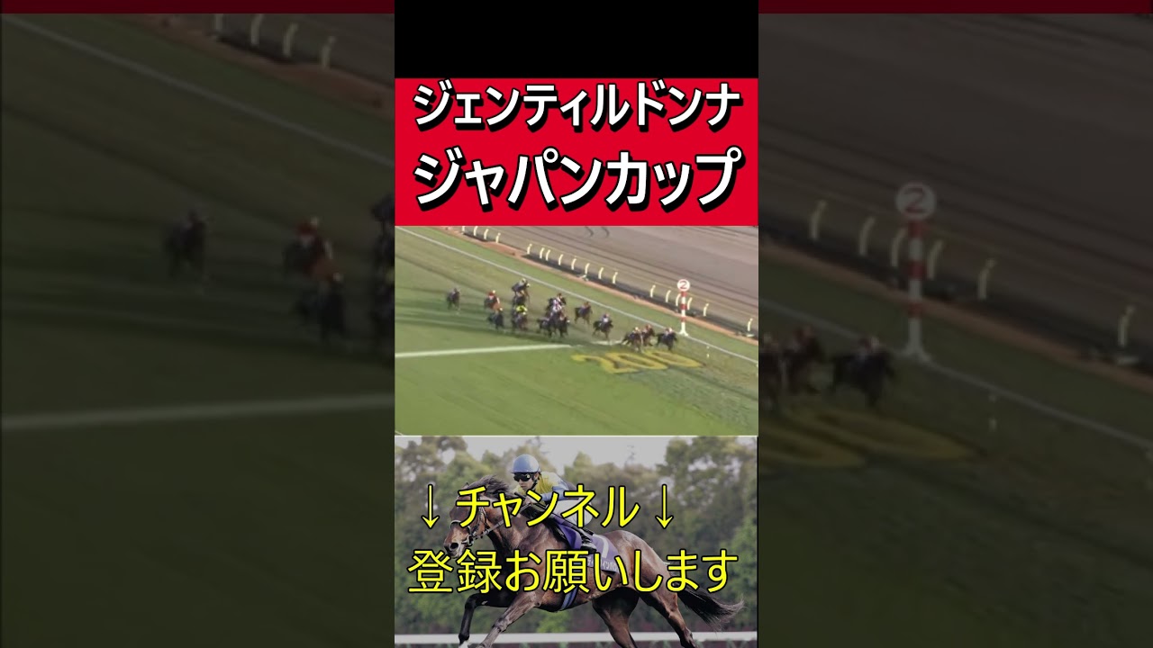 ジェンティルドンナ【ジャパンカップ】#shorts ＃競馬名実況#競馬名場面#オルフェーブル#馬岡インパクト