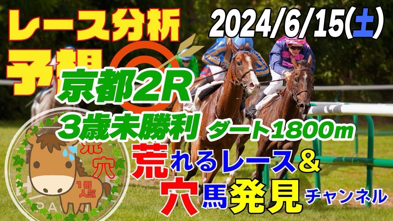 2024年6月15日　平場予想【JRA】