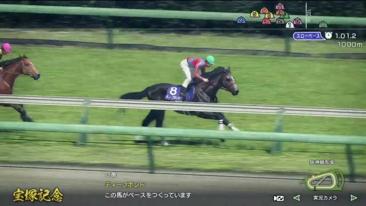 Winning Post10 宝塚記念シミュレーション
