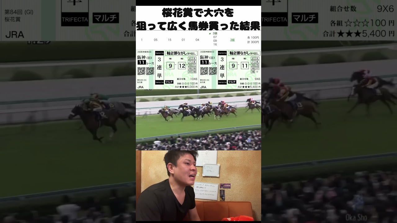 ［桜花賞］完璧予想のはずが全くプラスにならなかった男の馬券勝負！ #馬券勝負 #桜花賞 #競馬#アスコリピチェーノ