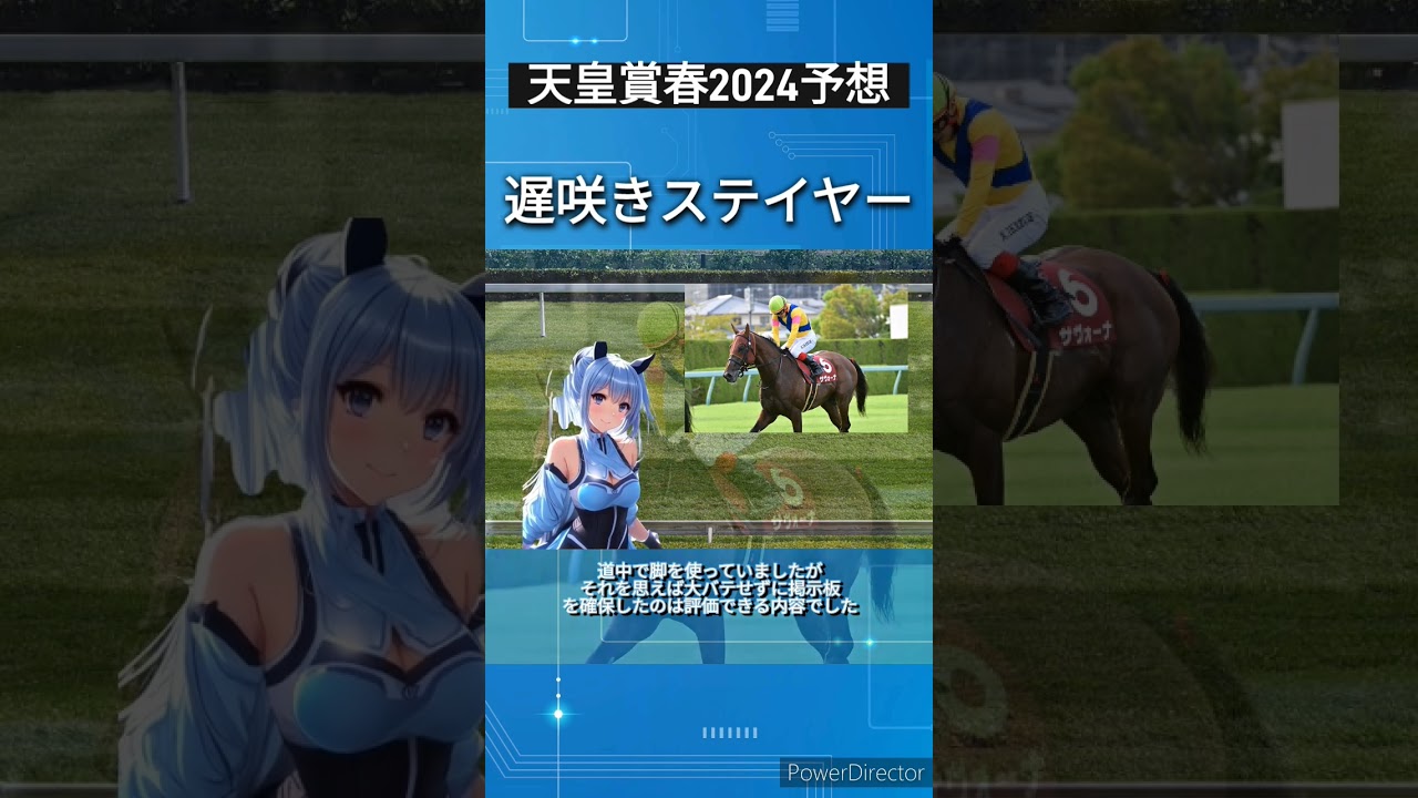 【天皇賞春2024予想】遅咲きステイヤーのサヴォーナが一発狙う！　#競馬予想