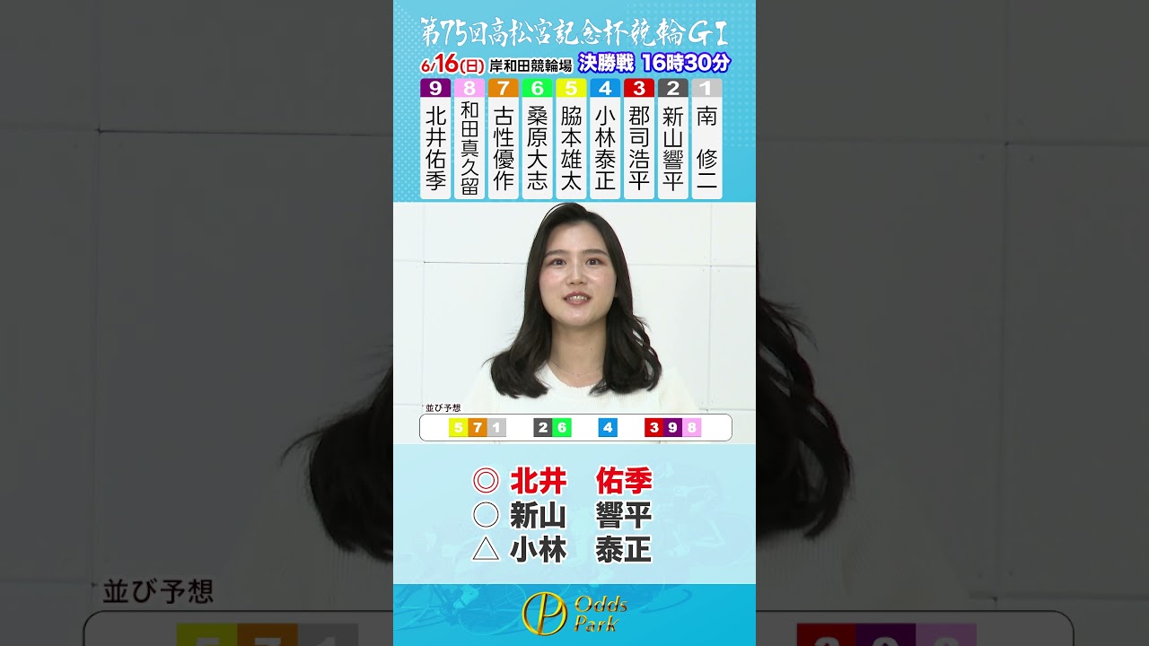 #高松宮記念杯競輪2024 #太田理恵 #岸和田競輪 #競輪予想 #オッズパーク #shorts