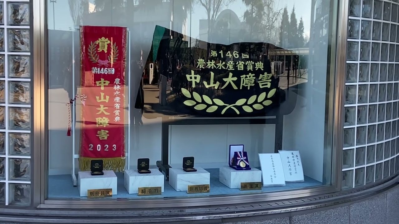 中山大障害(J GI) 優勝レイ