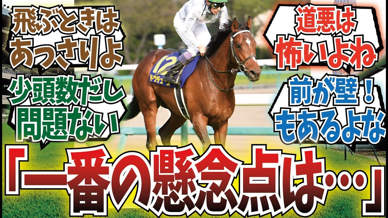 「ドウデュースが負けるとしたらどんな展開が予想される？」に対するみんなの反応集