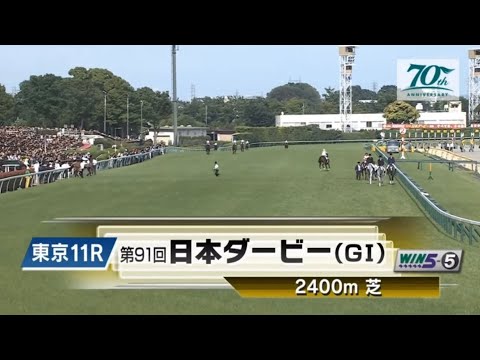 2024 第91回日本ダービー（東京優駿）〔GⅠ〕本馬場入場