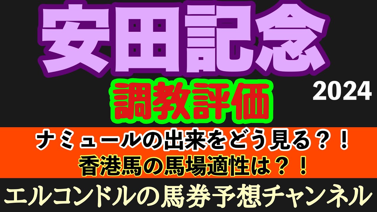 エルコンドル氏の安田記念2024調教評価！！香港馬の日本の馬場の適性は？週末の天気で雨馬場が向きそうな馬は？あの人気馬の評価が悩ましい！