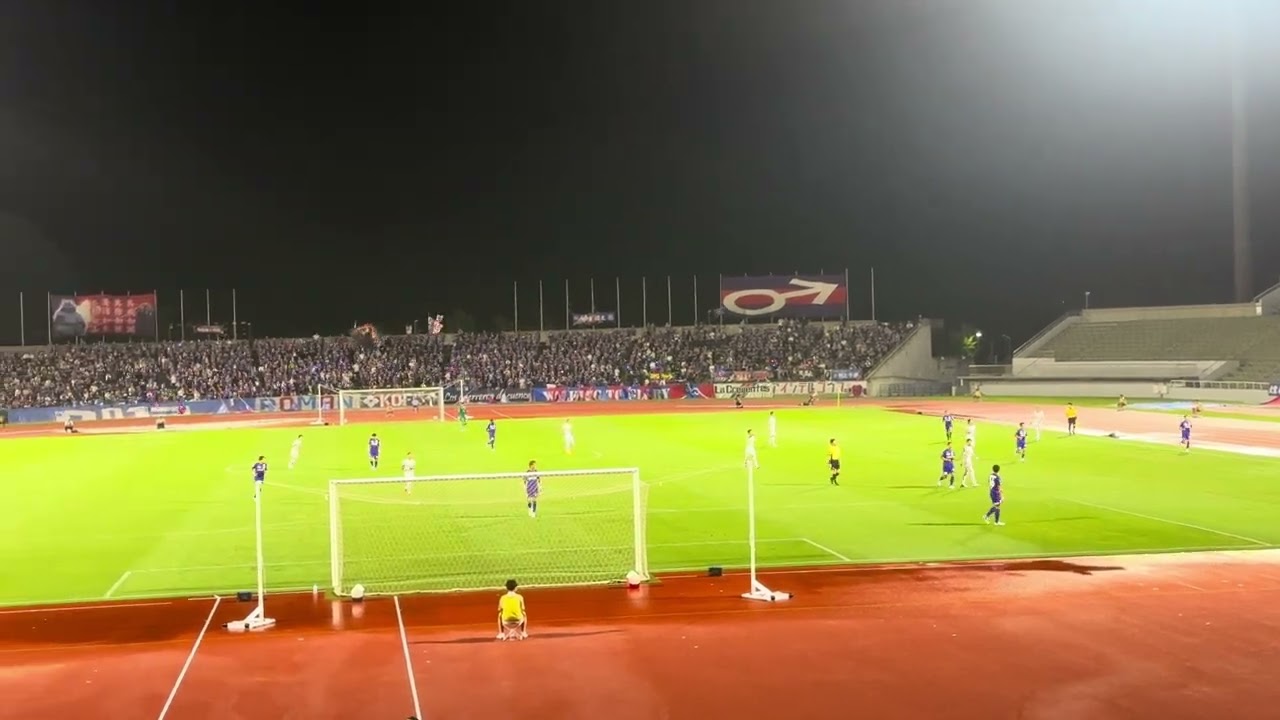 天皇杯 ヴァンフォーレ甲府 VS セレッソ大阪　ピーターウタカ先制ゴール！