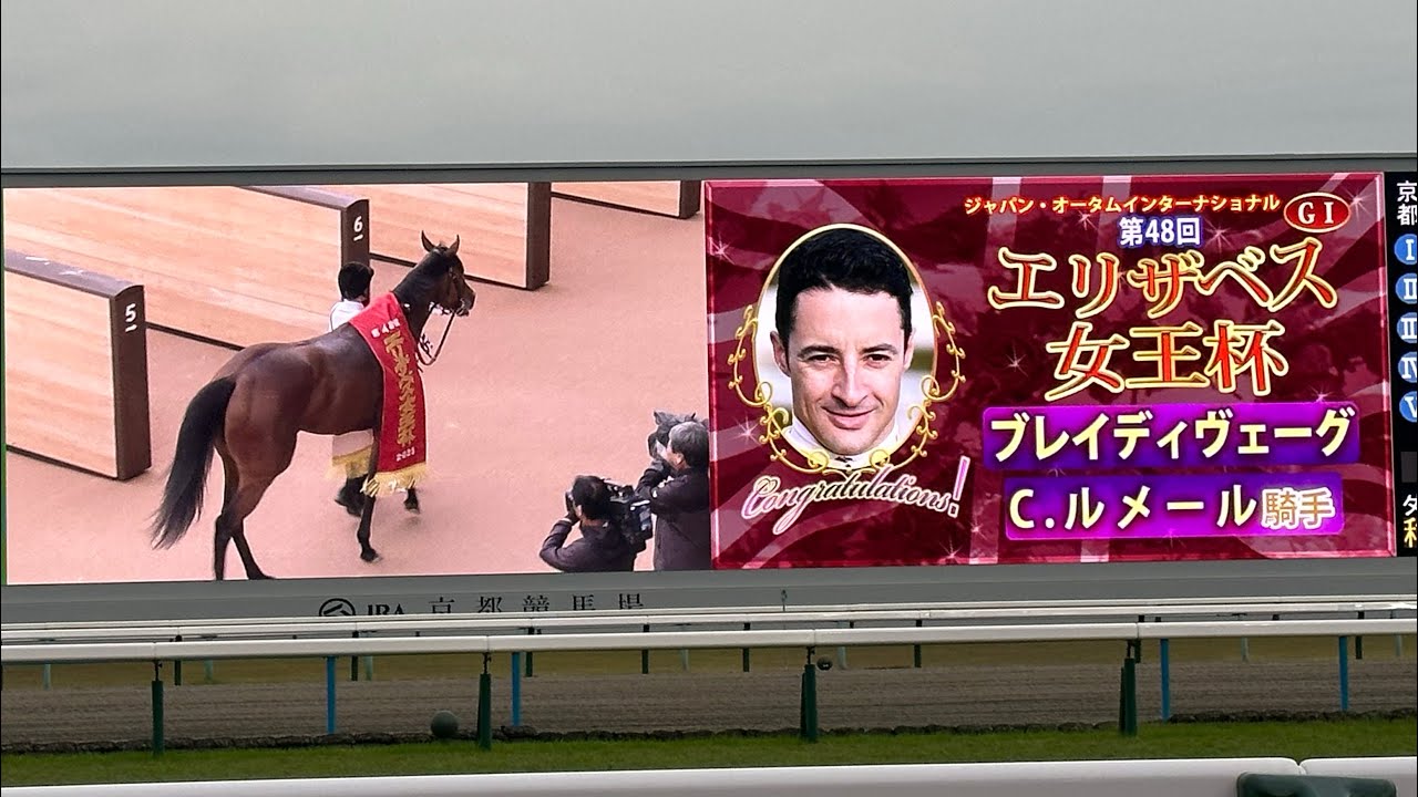エリザベス女王杯 2023 ブレイディヴェーグ C・ルメール騎手