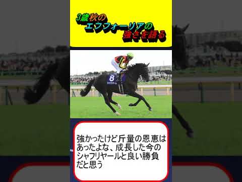 3歳秋のエフフォーリアの強さを語る #競馬 #競馬予想 #天皇賞秋 #有馬記念 #コントレイル #グランアレグリア #ディープボンド #イクイノックス #シンボリクリスエス #横山武史