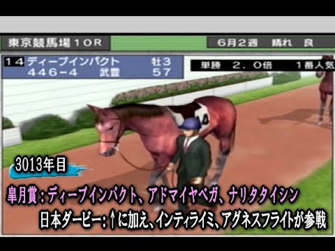 【ダビつく５】打倒ディープインパクト『皐月賞～日本ダービー』