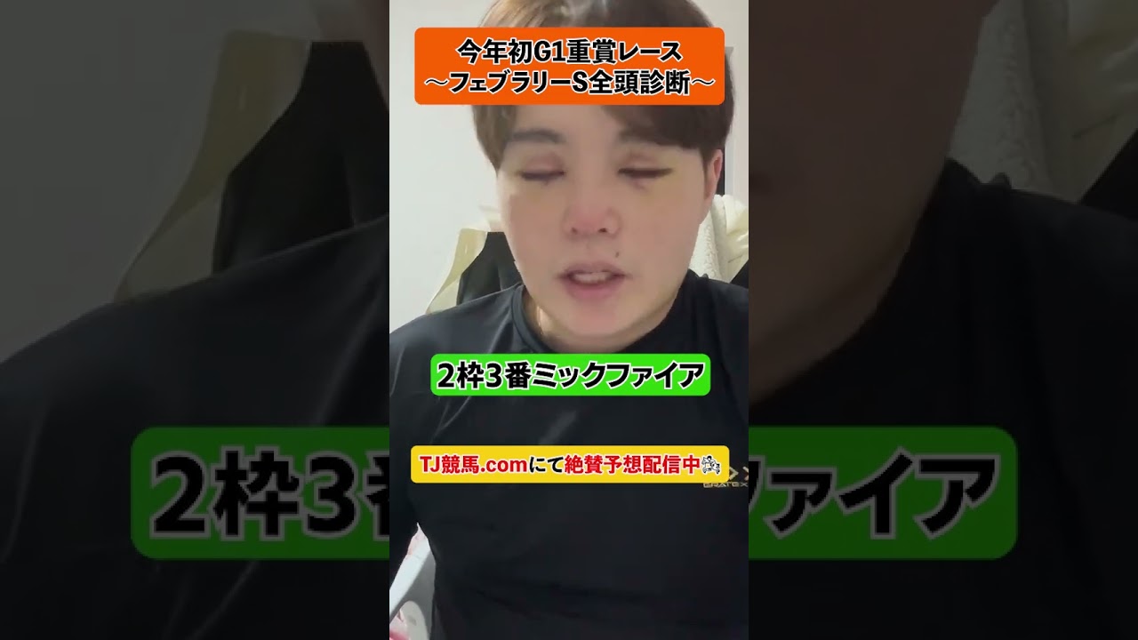 【フェブラリーS全頭診断】2枠3番ミックファイア(評価C)#フェブラリーステークス2023