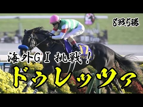【注目】【期待】海外GⅠ挑戦！8戦5勝菊花賞馬、ドゥレッツァの勝利レース集！