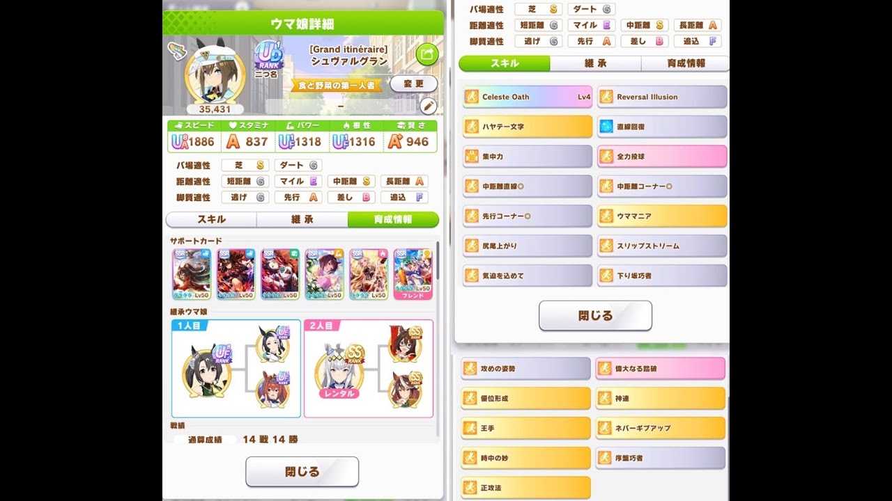 【ウマ娘】マスターズチャレンジ：ジャパンカップLv3【24年7月】