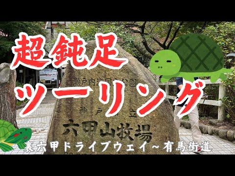 超鈍足ツーリング（裏六甲ドライブウェイから有馬街道まで）【ツーリング】【ドラレコ動画】