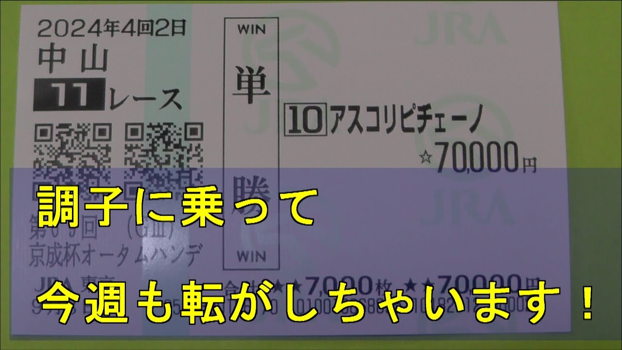 限定復活　目標スプリンターズS　転がし　3コロ目