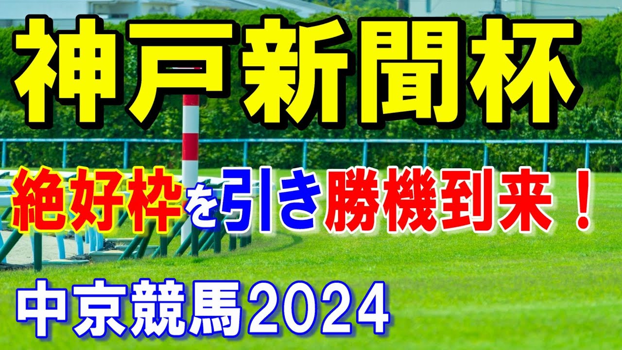 神戸新聞杯２０２４【予想】好枠を引き菊花賞へテイクオフ！