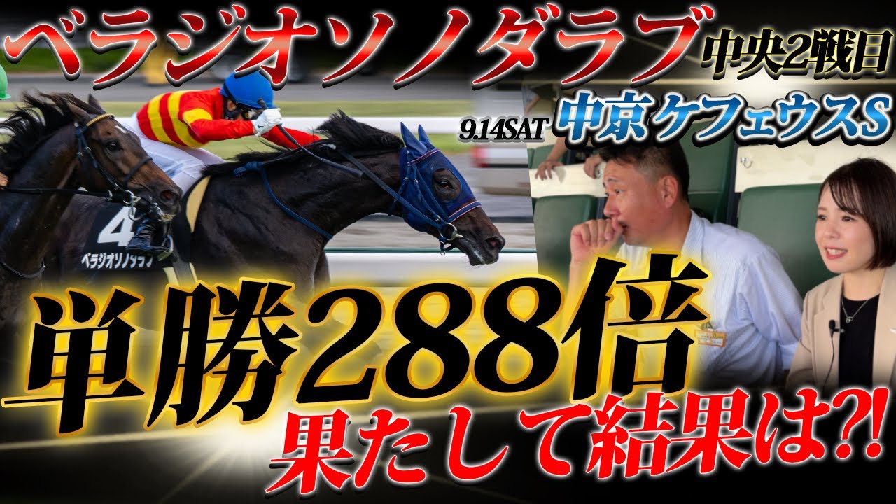 「べラジオソノダラブ」～最下位人気”単勝288倍”で激走 中央挑戦2戦目 中京ケフェウスSに出走～果たして結果は⁉【ベラジオch】