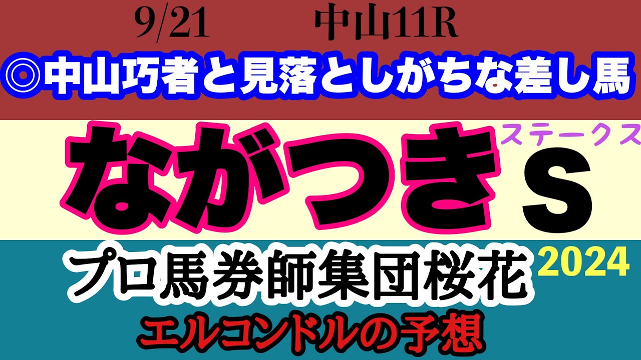 エルコンドル氏のながつきステークス2024予想！！芝からダートに変わった馬や先行勢多い印象！？ハイペース必至か！中山コースの相性ならこの馬！