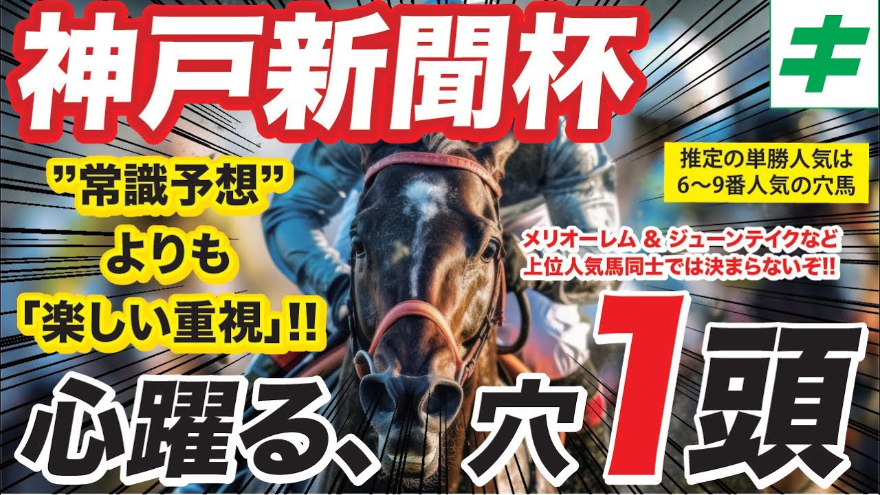神戸新聞杯 2024 【穴馬/予想】えっ！？意外な出世レースとは？道悪も大歓迎！菊花賞出走へ全力の「穴馬」を公開中！