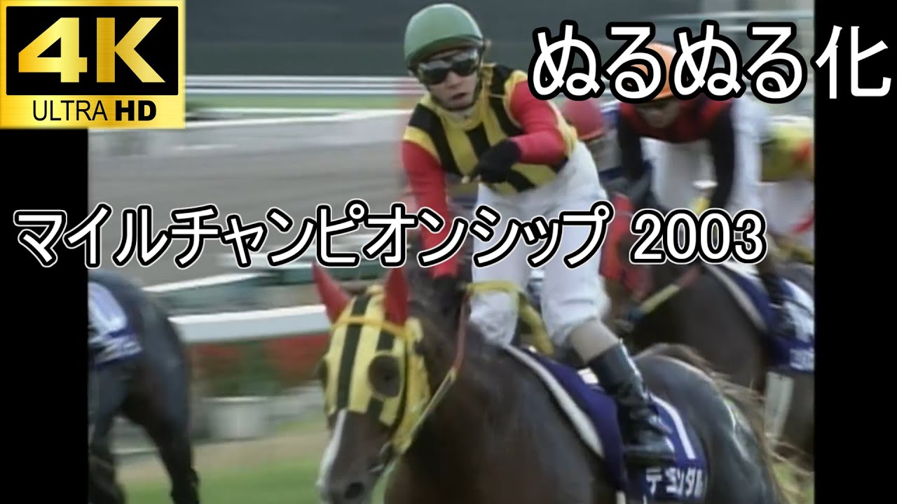 デュランダル マイルチャンピオンシップ ぬるぬる化で見よう 2003 conv to 60fps