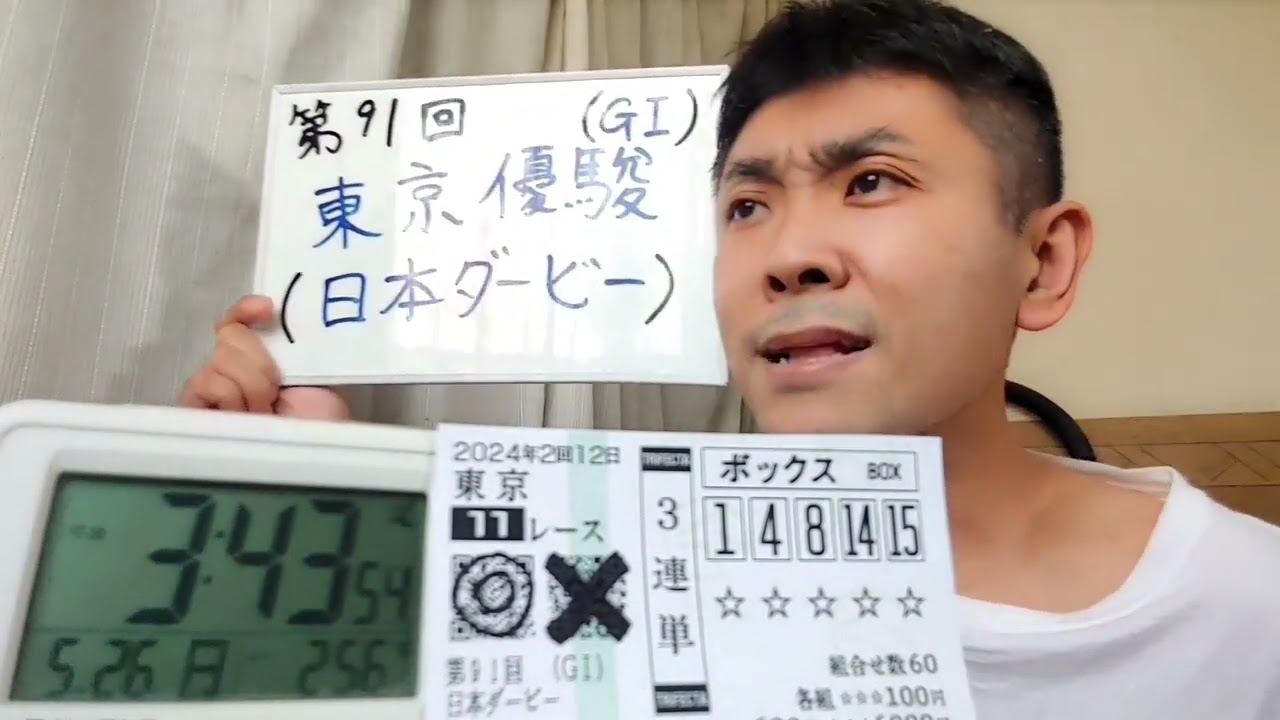 第91回 【東京優駿(日本ダービー)】 実況！