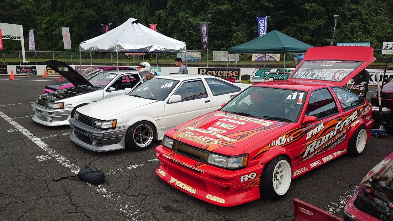 20240914　4AG　クラス　1組目　単走予選　2024　AE86　Drift　Champions　Cup　　AE86　ドリフト　チャンピオンズ　カップ　日光サーキット