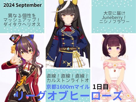 【ウマ娘】マイルLOH 京都1600マイルチャンピオンシップ