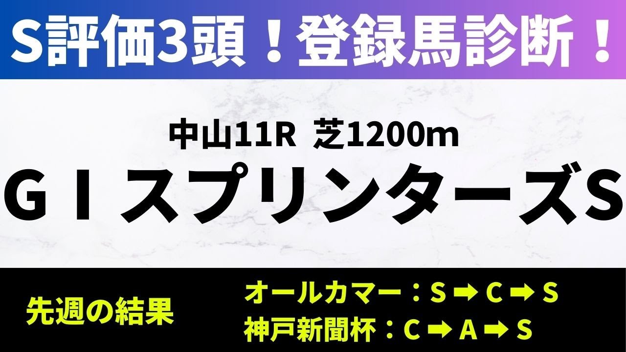 【2024スプリンターズS】前走診断｜S評価の1頭は前走接触でブレーキのロスがあったナムラクレア！