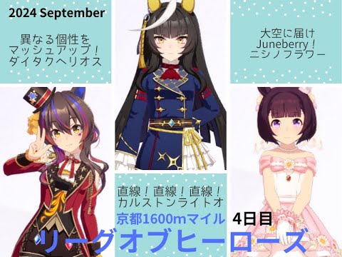 【ウマ娘】マイルLOH 4日目 京都1600マイルCS