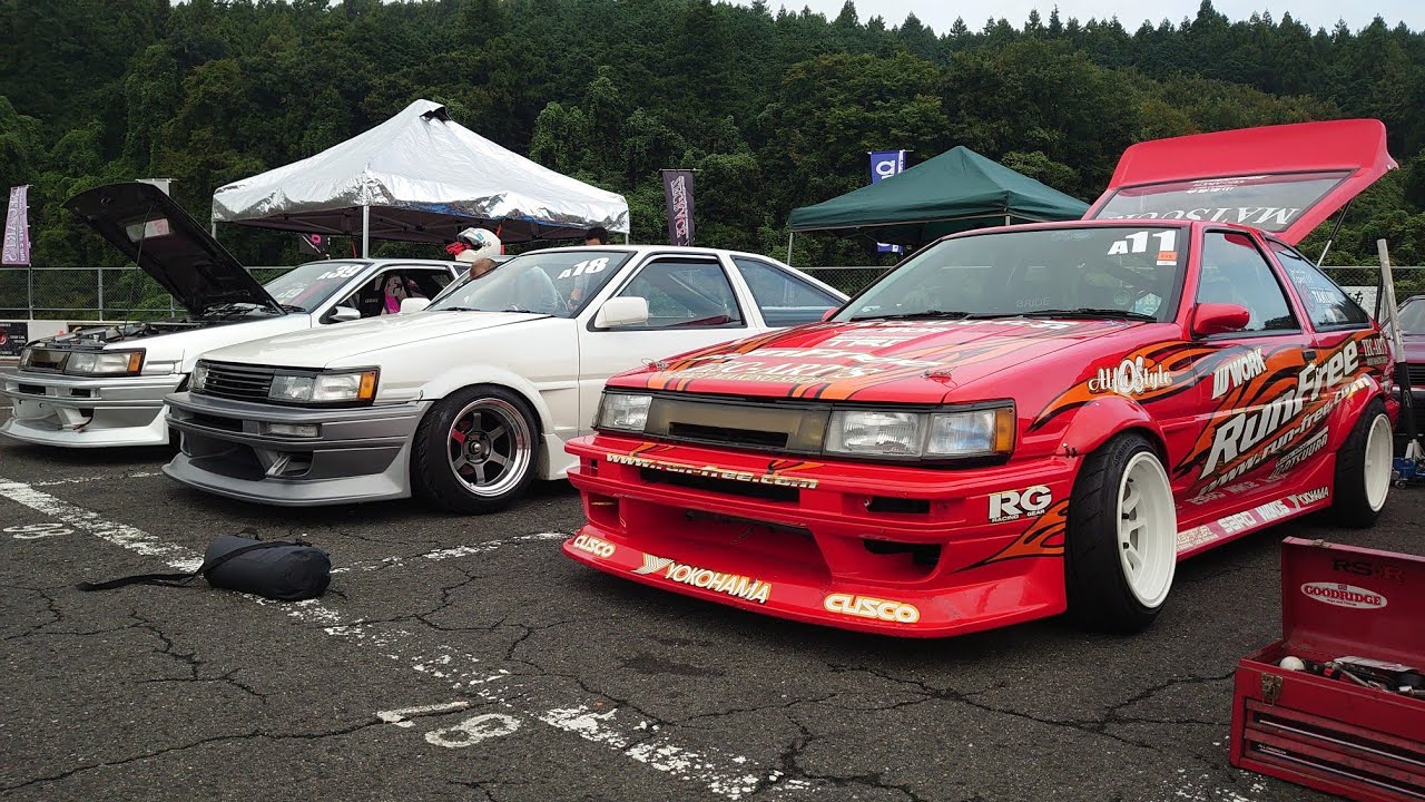20240914　4AG　クラス　3組目　単走予選　2024　AE86　Drift　Champions　Cup　　AE86　ドリフト　チャンピオンズ　カップ　日光サーキット