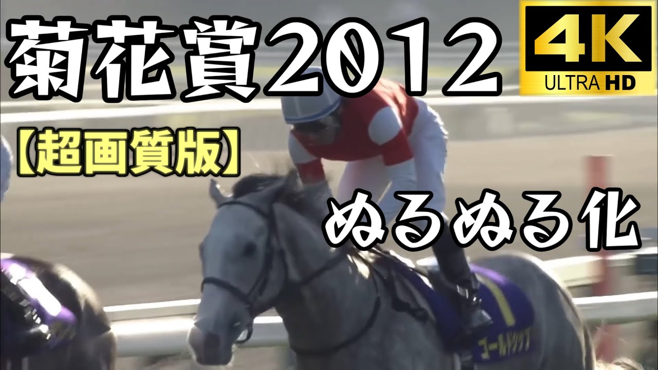 【超画質版】ゴールドシップ 菊花賞 ぬるぬる化で見よう 2012 conv to 60fps