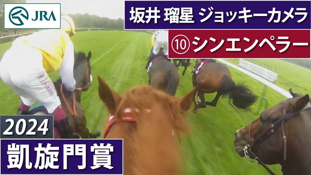 【2024年 凱旋門賞 ジョッキーカメラ】シンエンペラー騎乗の坂井瑠星騎手ジョッキーカメラ映像（France Galop提供）｜JRA公式