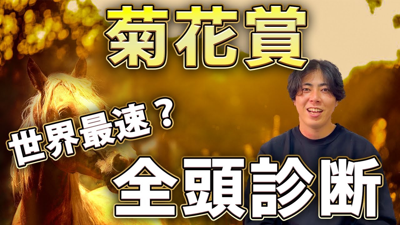 【菊花賞2024】長距離適性が高い馬を見つけろ！世界最速？全頭診断動画です【全頭診断】