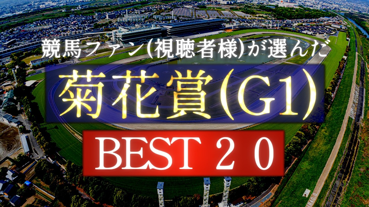競馬ファン(視聴者様)が選んだ『菊花賞』BEST20